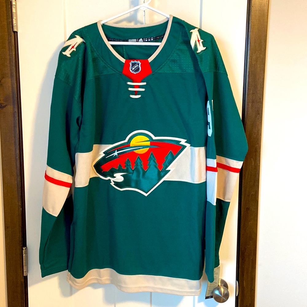 Kirill Kaprizov Men's Minnesota Wild Green Hockey Jersey